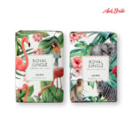 ROYAL JUNGLE. Săpunuri îmbogățite cu argilă verde (160g) personalizate