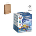 Jurassic Pets Kit II. Joc educațional furnizat cu o pungă cadou din hârtie kraft (115 g/m²), fabricat din material certificat FSC™ şi alte materiale controlate personalizat