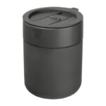 Cană ceramică pentru băut cu husă din silicon, 340 ml personalizată