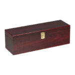 Set de vin în cutie din lemn personalizat - Image 3