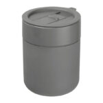 Cană ceramică pentru băut cu husă din silicon, 340 ml personalizată - Image 2