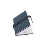 SANDERSON. Bloc de notițe A5 din PU (50% reciclat) cu două blocuri: pagini aliniate și pagini simple personalizat - Image 6
