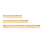 WESLEY 15. Rigla din lemn de pin cu scală de 15 cm personalizată - Image 4