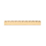 WESLEY 20. Rigla din lemn de pin cu scală de 20 cm personalizată