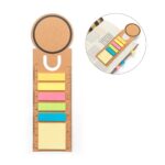 SAWYER. Set de birou 3 în 1, fabricat din hârtie 100% reciclată, cu vârf rotund și print negru pe toată suprafața personalizat - Image 2