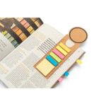 SAWYER. Set de birou 3 în 1, fabricat din hârtie 100% reciclată, cu vârf rotund și print negru pe toată suprafața personalizat - Image 4