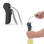 LAGREIN. Tirbușon din ABS și zinc cu pârghie automată pentru deschidere ușoară personalizat - Image 2