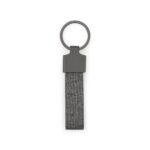 RAVEN. Breloc de formă dreptunghiulară realizat din metal și pet reciclat (30% reciclat) personalizat - Image 6