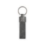VAUGHN. Set format dintr-un suport pentru carduri și un suport pentru chei, ambele realizate din metal și poliester reciclat (30% rPET) personalizat - Image 3