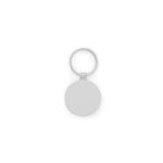 GASTON ROUND. Breloc rotund din fier, zinc și bambus personalizat - Image 6