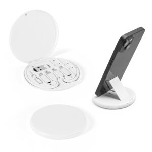 SYSTROM. Set de cablu și adaptor pentru încărcare ultrarapidă ABS 100% reciclat (100% rABS) personalizat