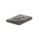 WRIGHT 5. Baterie externă magnetică cu încărcare super-rapidă din aluminiu reciclat și ABS reciclat 5'000 mAh personalizată