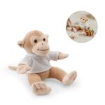 MONKY. Jucărie de pluș în formă de maimuță cu tricou personalizată - Image 2