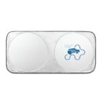 CLYDE. Parasolar din poliester 210D pentru mașină personalizat - Image 3