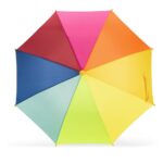 OLIVIA. Umbrelă colorată pentru copii de 19" din poliester 190T personalizată - Image 3