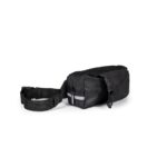 DELFOS POUCH SHINY. Geantă de talie 300D (finisaj lucios) cu poliester reciclat și 600D cupoliester reciclat cu elemente reflectorizante
