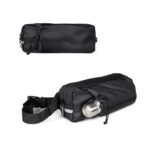 DELFOS POUCH SHINY. Geantă de talie 300D (finisaj lucios) cu poliester reciclat și 600D cupoliester reciclat cu elemente reflectorizante - Image 2