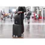 UDINE. Rucsac cu un compartiment cu deschidere completă din poliester reciclat 300D de înaltă densitate, 16" - Image 4