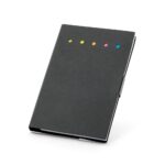 COOPER II. Notepad lipicios colorat cu 6 seturi personalizat
